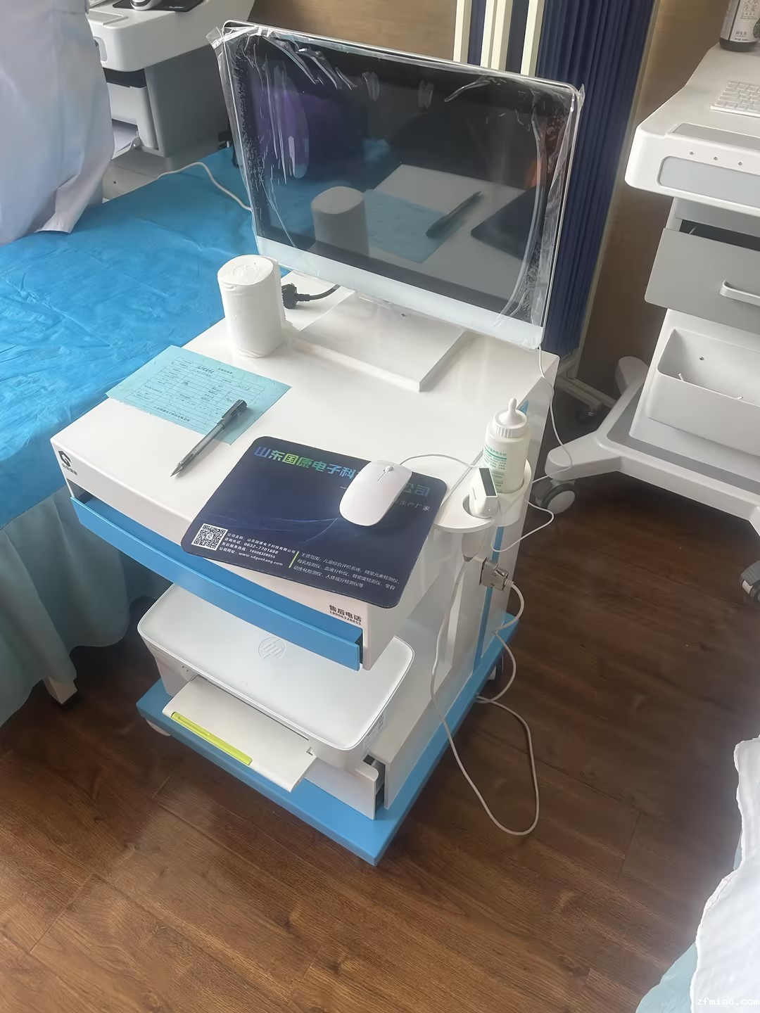 张北县妇保院现已安装新利18体育娱乐app菲律宾MQD-7000骨密度检测仪器，快来测一下吧！